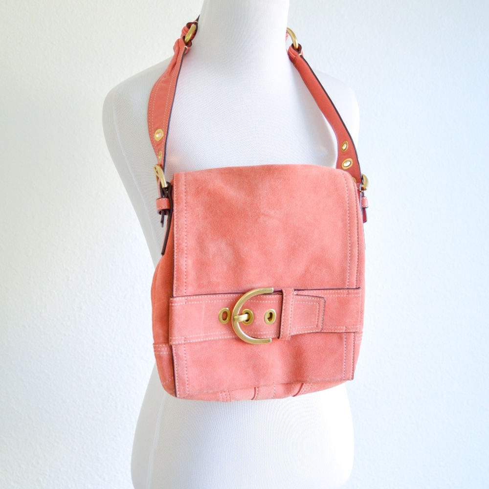Coach Suede Bag
